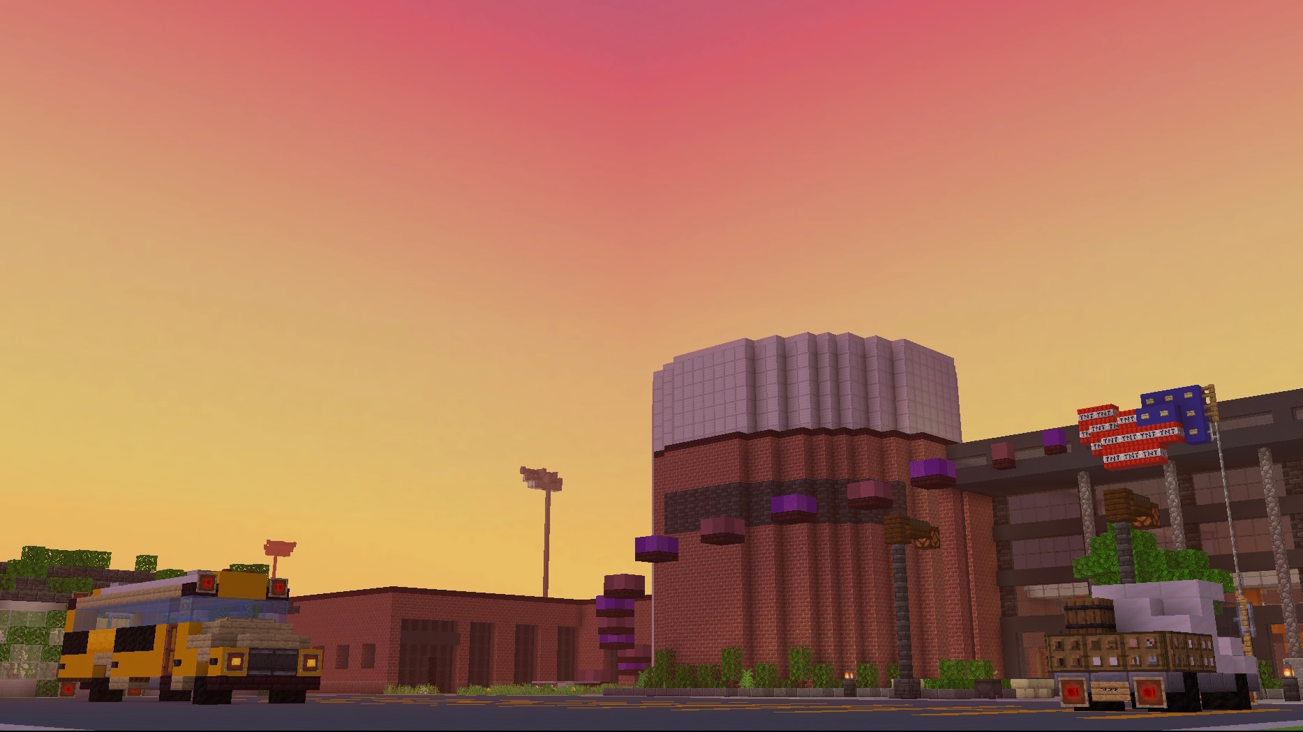Front view of Minecraft MHS