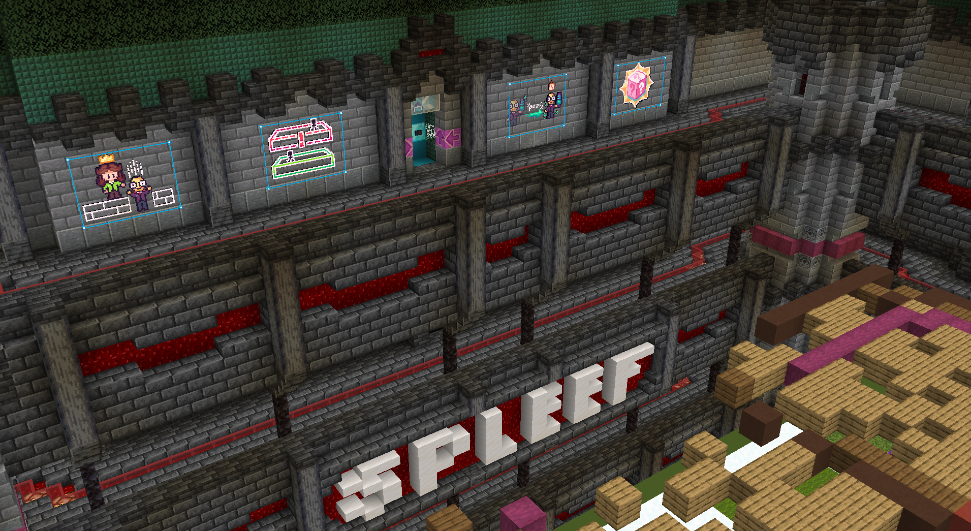 New spleef arena